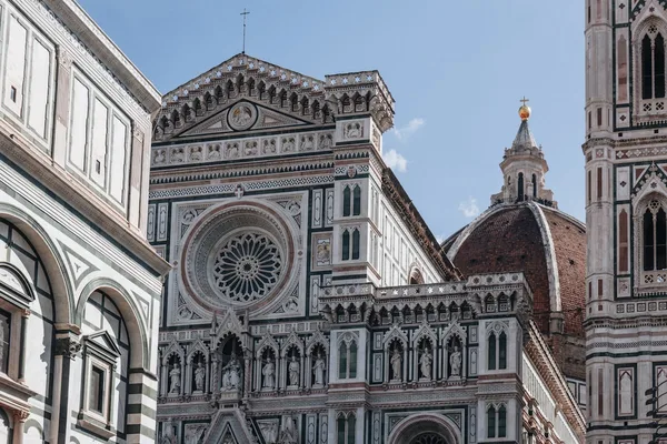 Florence Cathedral facade with dome and bell tower