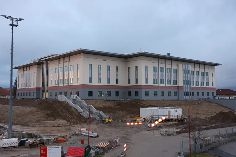 The LEED Silver certified Shalikashvili Mission Command Center in Wiesbaden, Germany