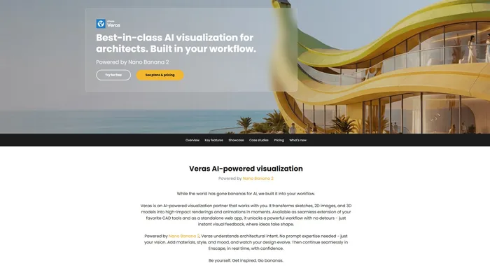 Veras AI rendering inside Rhino