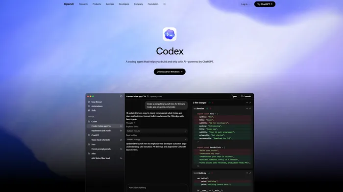 OpenAI Codex for architectural automation