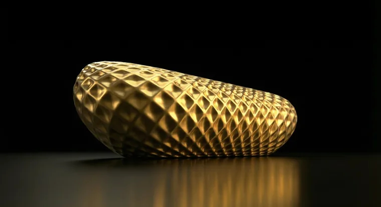V-Ray architectural rendering of parametric building from Grasshopper