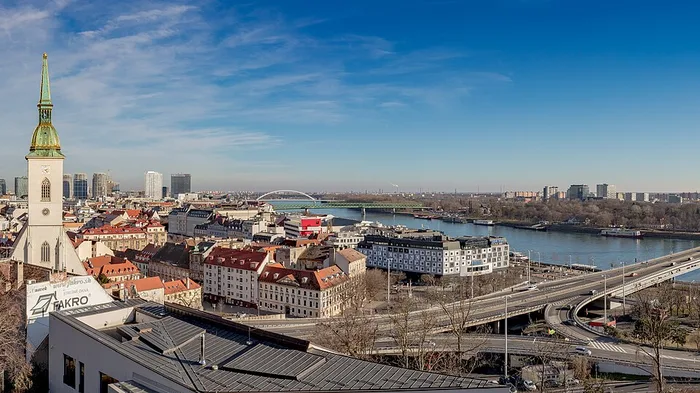 Panoramic view of Bratislava