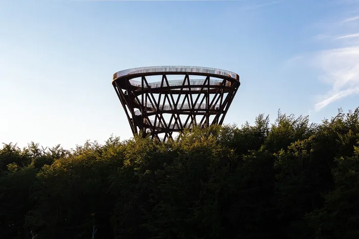 Forest Tower spiral structure