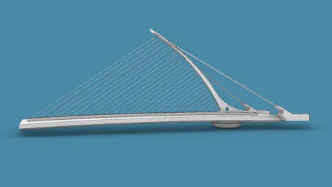Modeling Calatrava Bridge in Rhino
