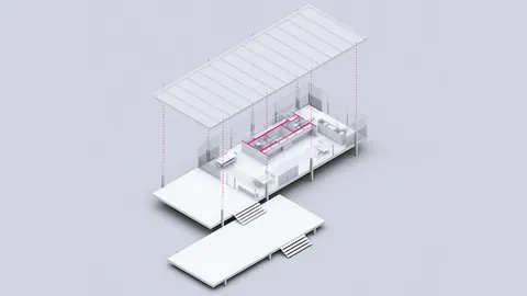 Vray for Rhino Tutorial - Clay Axonometric Diagram