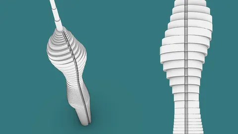 Rhino Architecture | Istanbul Radio Tower with SubD and Grasshopper