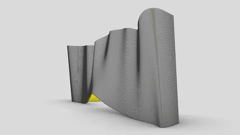 Rhino Grasshopper Modeling Kazakhstan Theater Facade