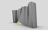 Kazakhstan Theater Facade: Futuristic Design with Rhino