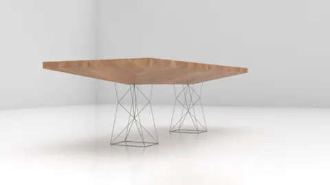 How to Model Wooden Table in Rhino