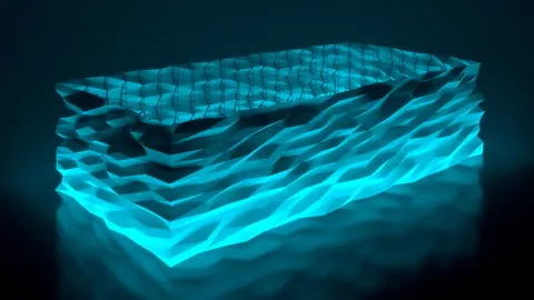 Triangulated facade dynamics tutorial preview with complex geometric panels