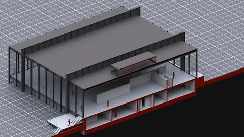 3D section in Vray for Rhino