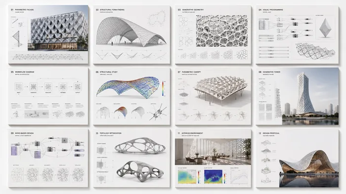Computational design portfolio examples
