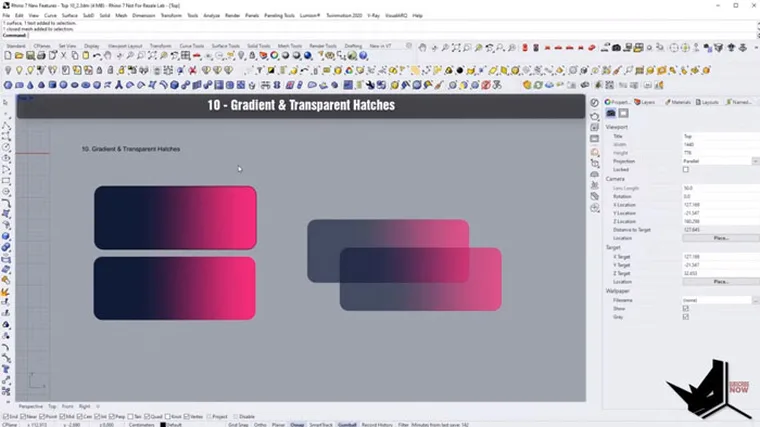 Gradient/Transparent Hatches