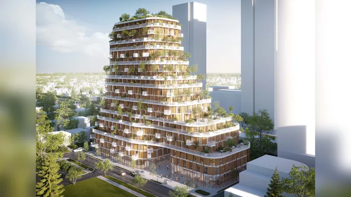 Vancouver Forest Block in Canada