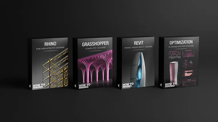 Grasshopper and Rhino Courses from How to Rhino