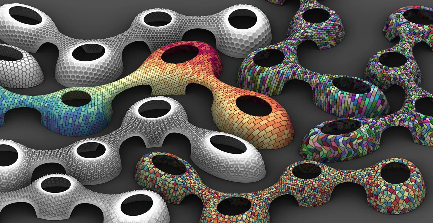 Parametric Patterns on Complex Forms