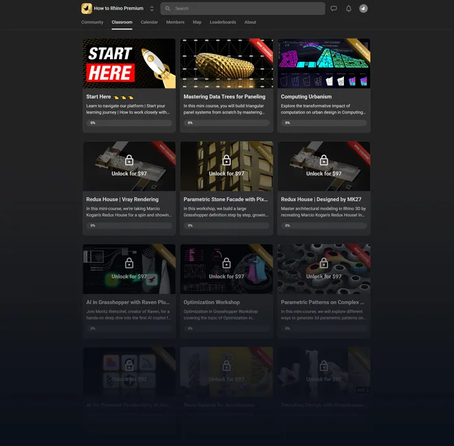 Unlock past workshops and mini courses