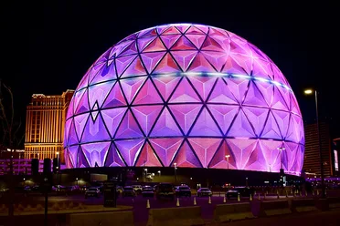 The Sphere Exosphere in Las Vegas