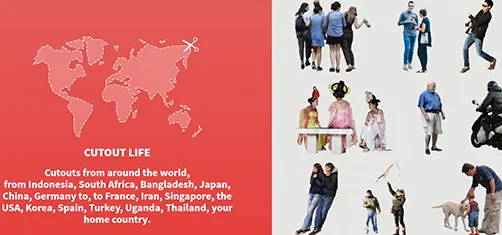 cutoutlife cutout people