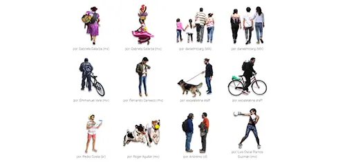 escalantina cutout people