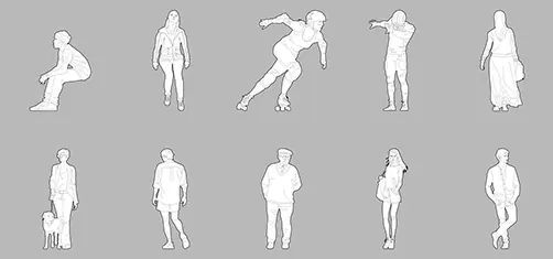 pimpmydrawing cutout people