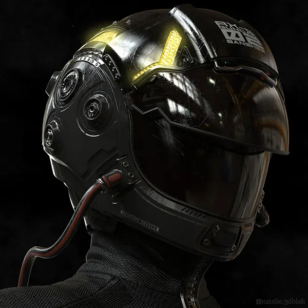 The Model of Helmet