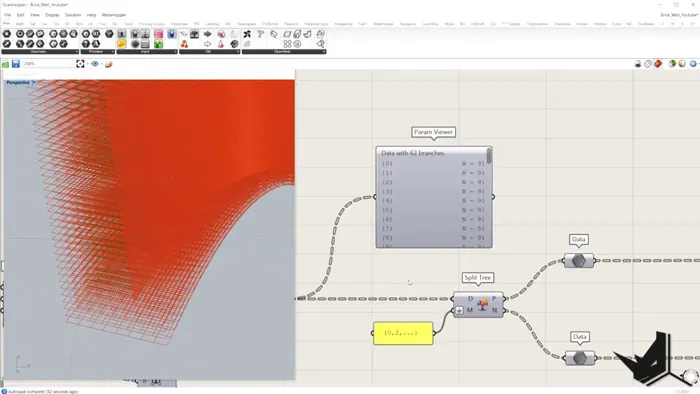 Parametric brick wall - Positioning the Bricks