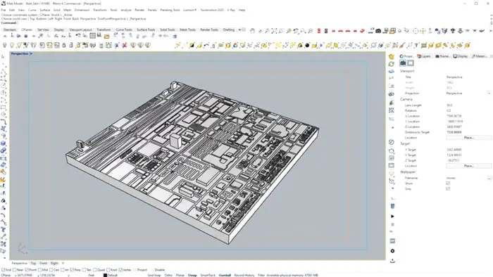 Rhino to Illustrator Section - Creating the Clipping Plane