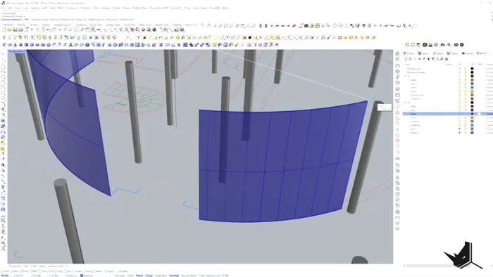 Creating the Glass Panels