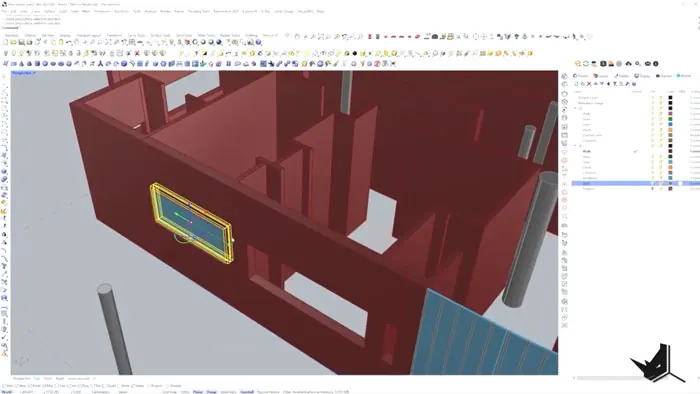 Creating the Walls and Windows