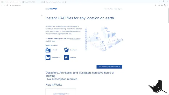 Downloading Cadmapper