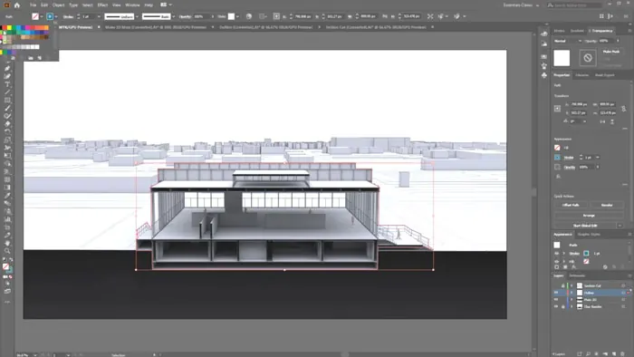 Composite Layers in Illustrator