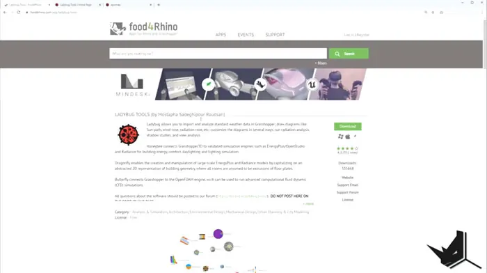 Environmental analysis with Ladybug - Installation