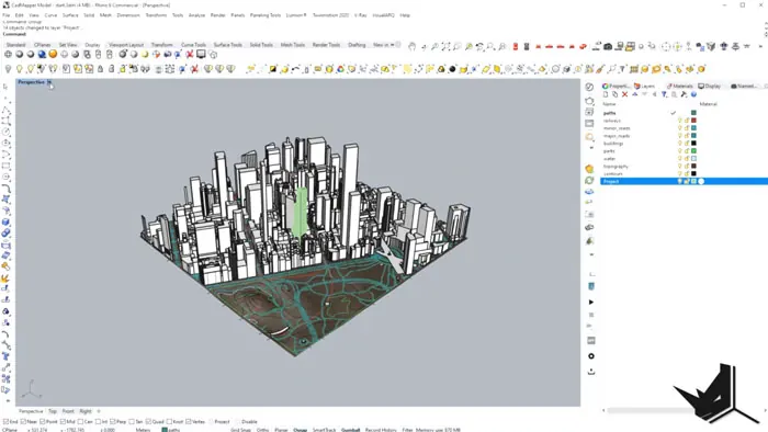 Using the File in Rhino