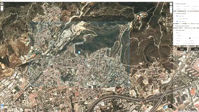 Importin Real Earth Elevation Data