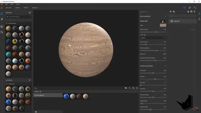 Substance Alchemist UI