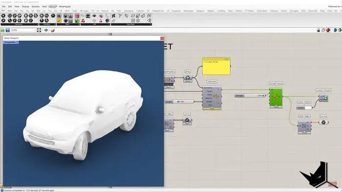 Triremesh Component Target input example