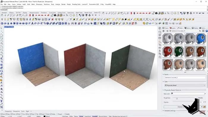 Using Substance in Rhino