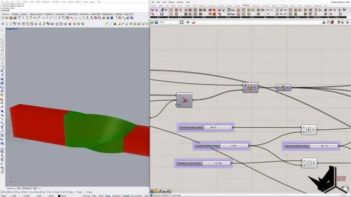 Kisefos Museum design in Rhino