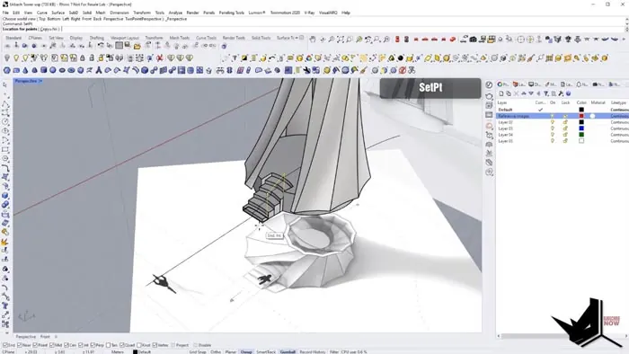 Staircase and Railings