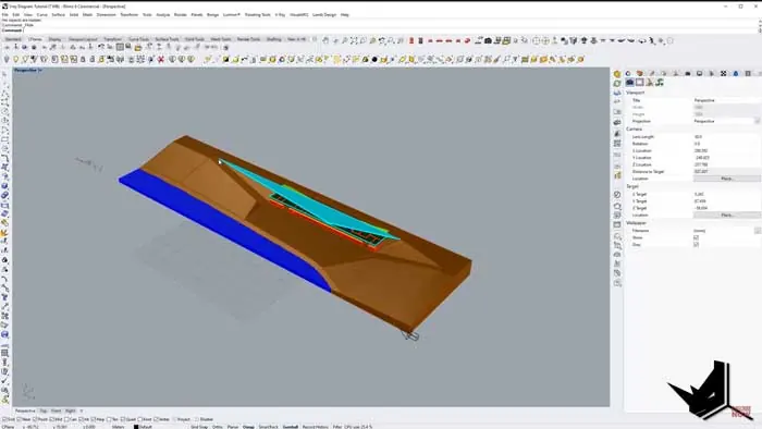 Architectural rendering diagram - Usage of Lighting