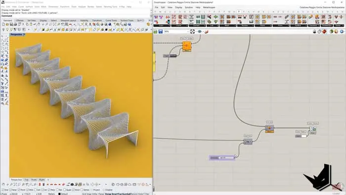 Rendered Model of Calatrava Train Station Rendered Model of Calatrava Train Station