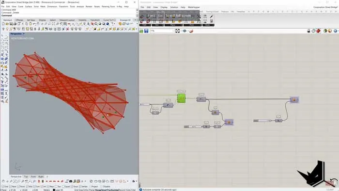 FInished model with adding structural pipes
