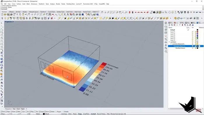 Environmental Analysis with Honeybee - Example