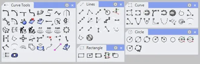 Rhino 3D - Curve Tools