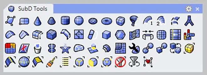 SubD Rhino 3D Tools