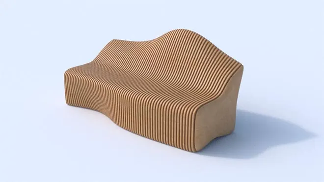 Rhino 3D - Furniture Design Bench