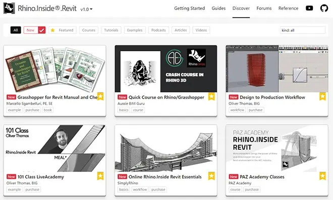 Rhino Inside Revit Wiki Page