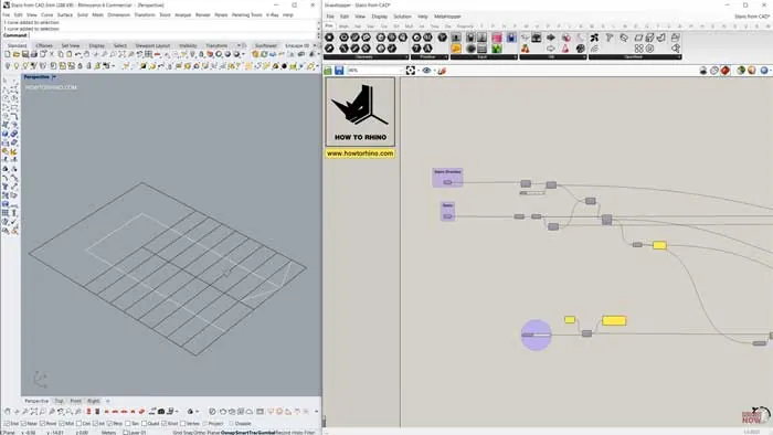 Imported Stairs from CAD