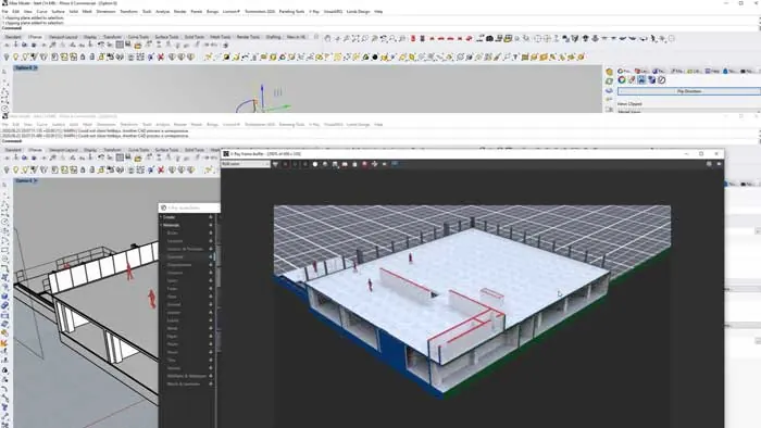 Multiple section planes
